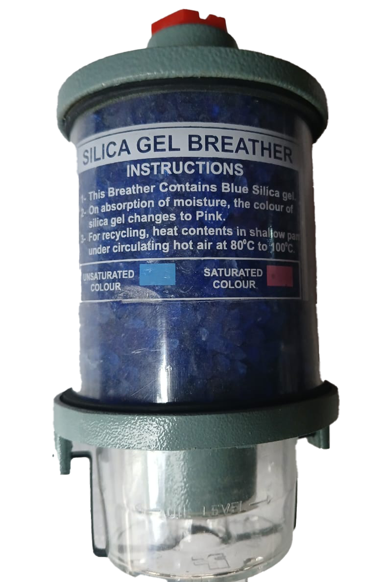 Silica Gel Breather For Transformer Moisture Absorbtion 0.25kg, 1/2 B.S.P, DTO-1